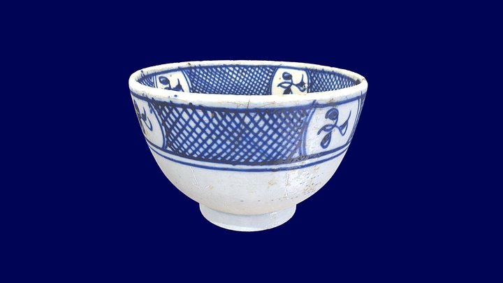 Ceramic cup (drinkkopje) Z1946-VII11a 3D Model
