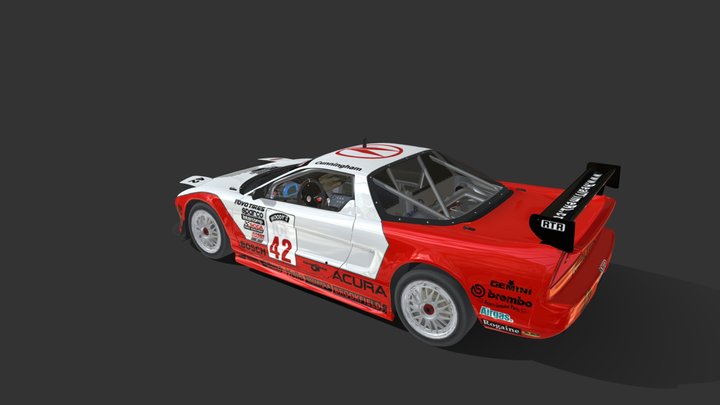 Acura Nsx Twin Turbo '91 3D Model