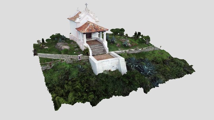 Capela da Guia - Cabo Frio - RJ 3D Model