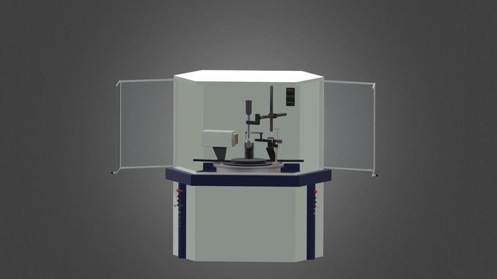 Single Crystal Diffractometer 3D Model