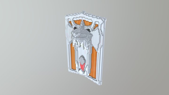 Old School Runescape, Dragonfire Shield 3D Model