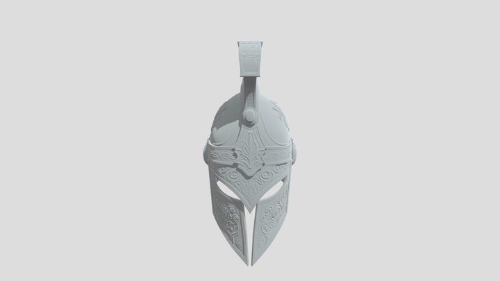 casco medieval 3D Model