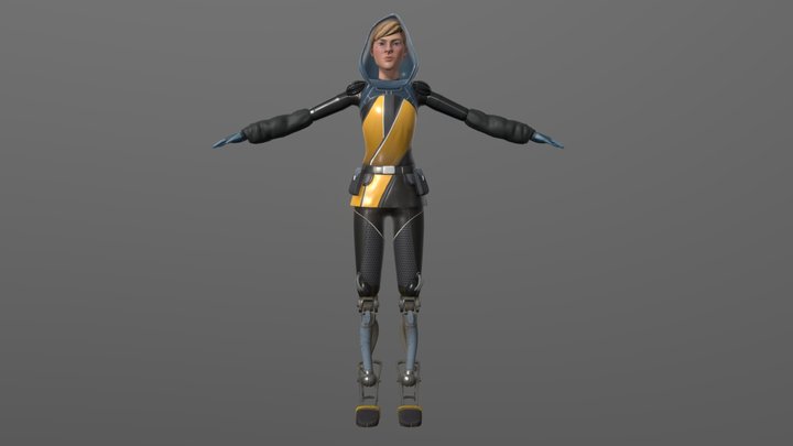 Eva 3D Model