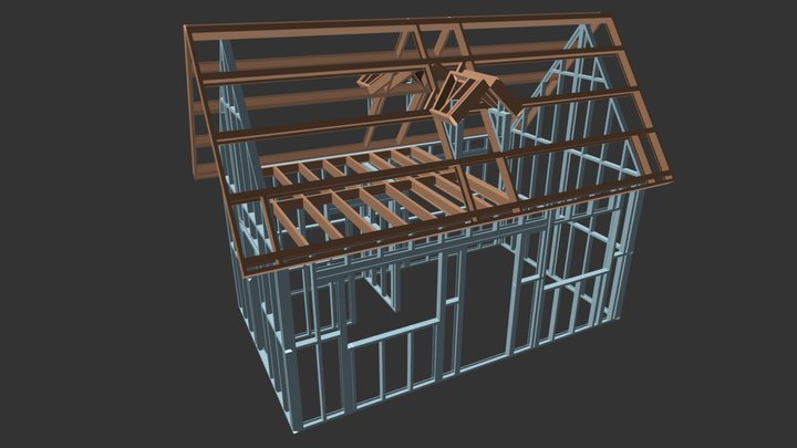 Cabaña Choconta 3D Model