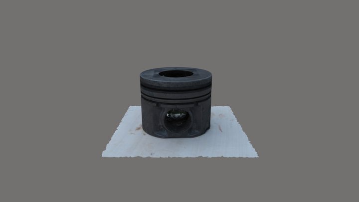 Nissan ZD30 piston 3D Model