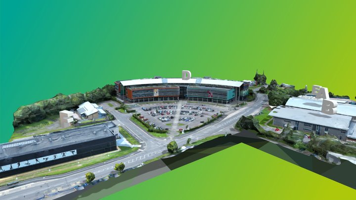 Nantgarw Campus 3D Model