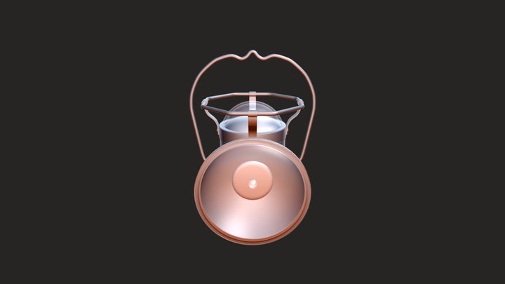 Antique Lamp 3D Model