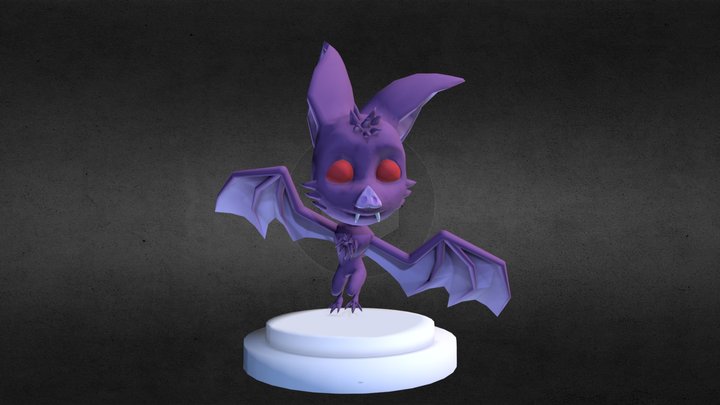 Cave Madness - Bat 3D Model