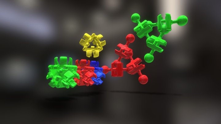 BIOBRX - Group Examples - Triangles 3D Model