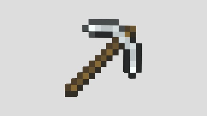 Minecraft Iron Pickaxe