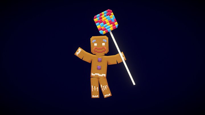 Gingy 3D Model