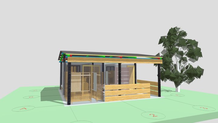 Cabañita 3D Model