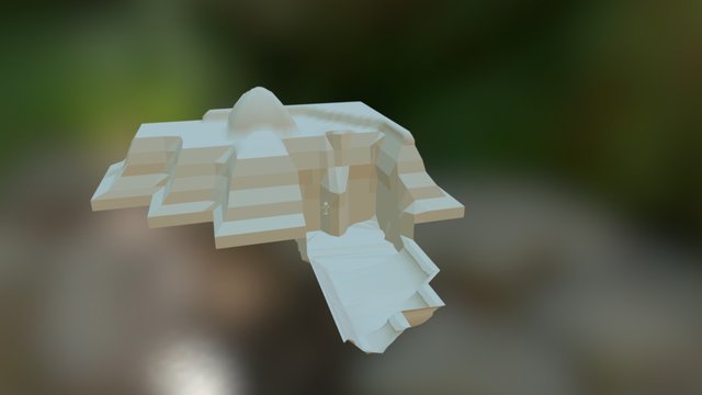 Waterfall Pre Smooth 3D Model