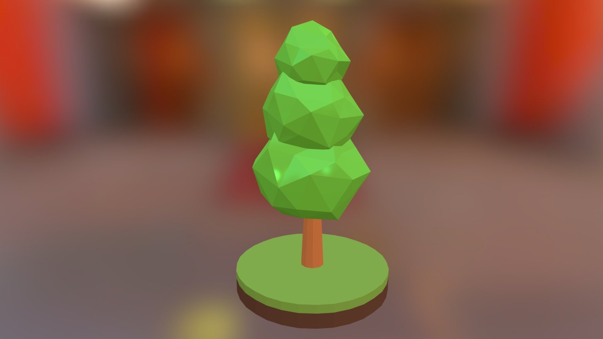 Tree Low Poly #02