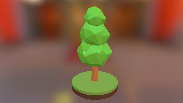 Tree Low Poly #02 3D Model