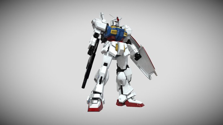 Gundam 3D 3D Model
