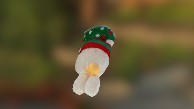 A Scanned KFC Toy 3D Model