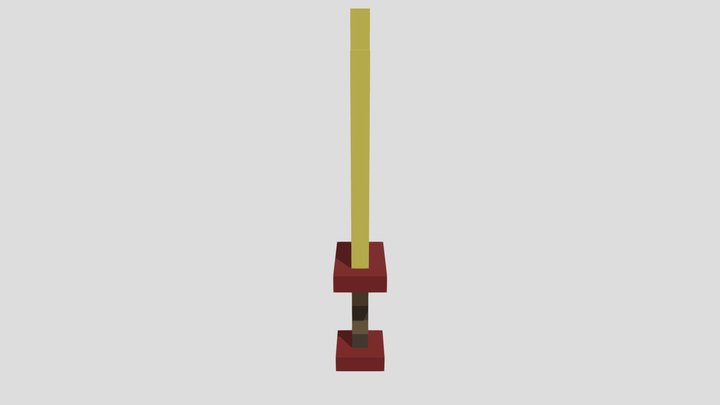 Minecraft-sword 3D models - Sketchfab