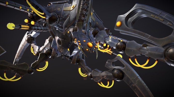 Seraptek Posed 3D Model
