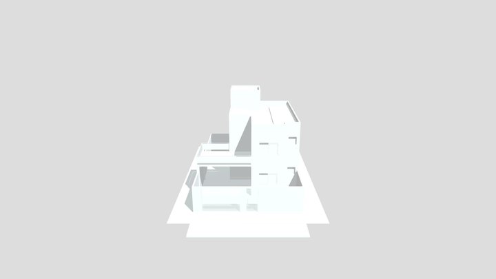 Sobrado - Projeto Arquitetônico 3D 3D Model