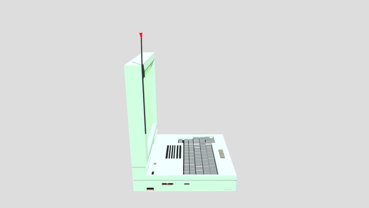 Old Computer 3D Model