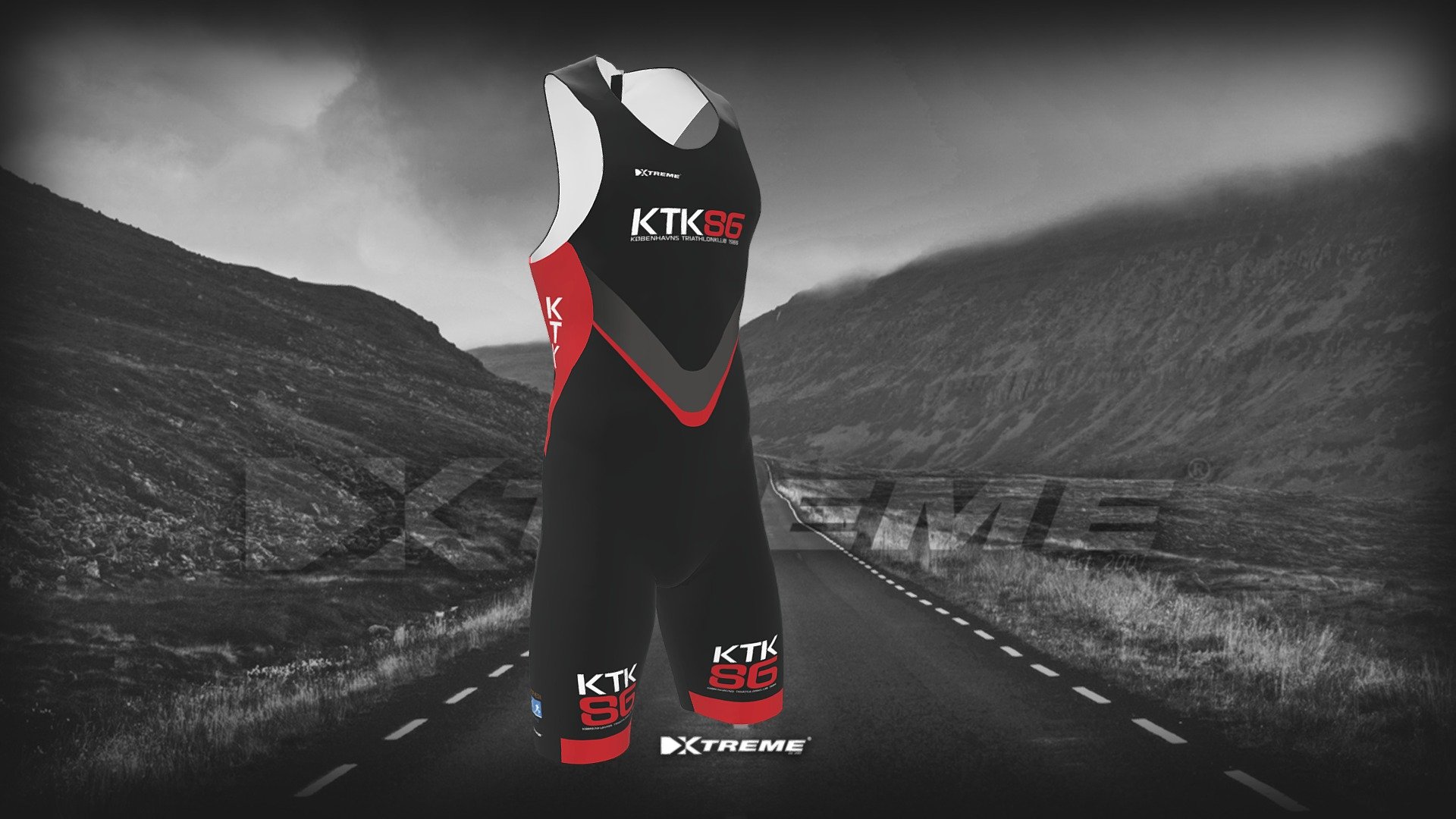 KTK - 5375 - Herre Kort distance Tridragt - 3D model by Konggaard ...
