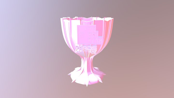 Taça- Camp-LOL- Fatec - Cópia 3D Model