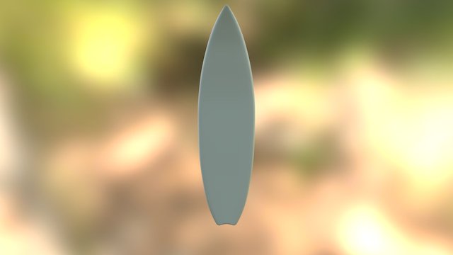 サーフボードプロジェクト1 3D Model