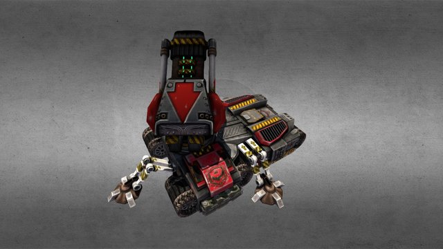 Terran Arclite Siegetank 3D Model