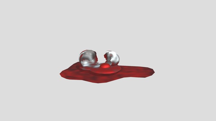 Egg Broken2 - Aeri Prop 3D Model