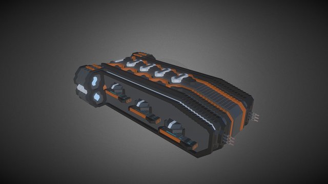HS Troop Transport 3D Model