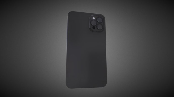 Realistic Smartphone 3D Model 3D Model