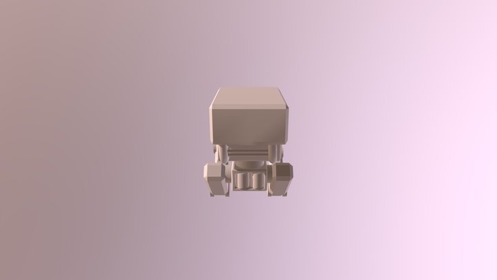 Unwrapped Robot Waddell 3D Model