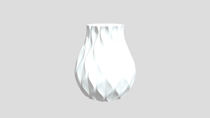 Vase - Wavy Desert Lines