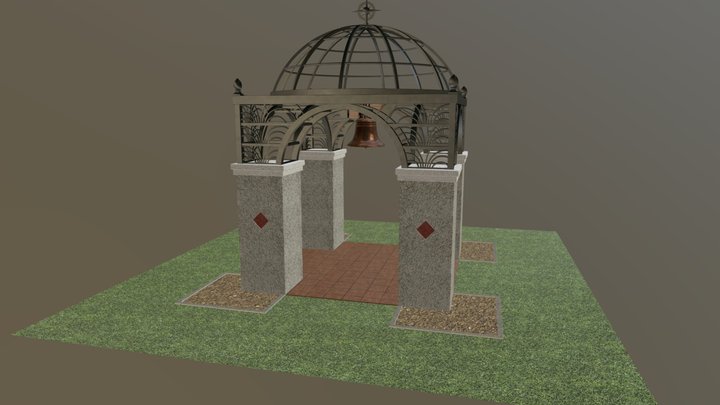 Bell Tower 3D Model