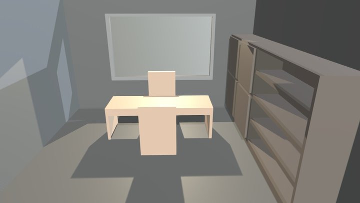 Manager room 3D Model