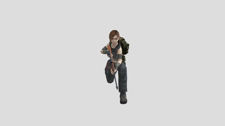 Survial_Asia_Girl 3D Model
