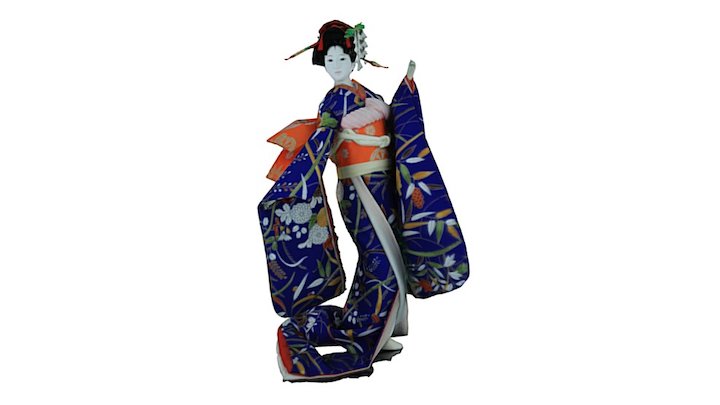 Inagawa geisha 3D Model
