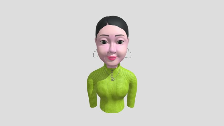 Character Cartoon 3D Model