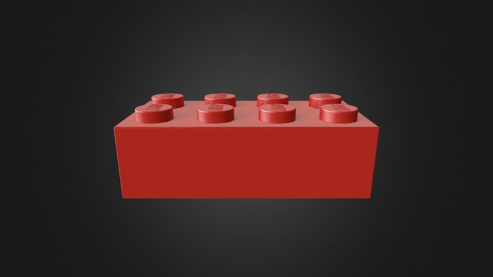 Test Brick 3D Model