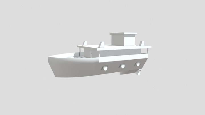 Nice Boat 3D Model