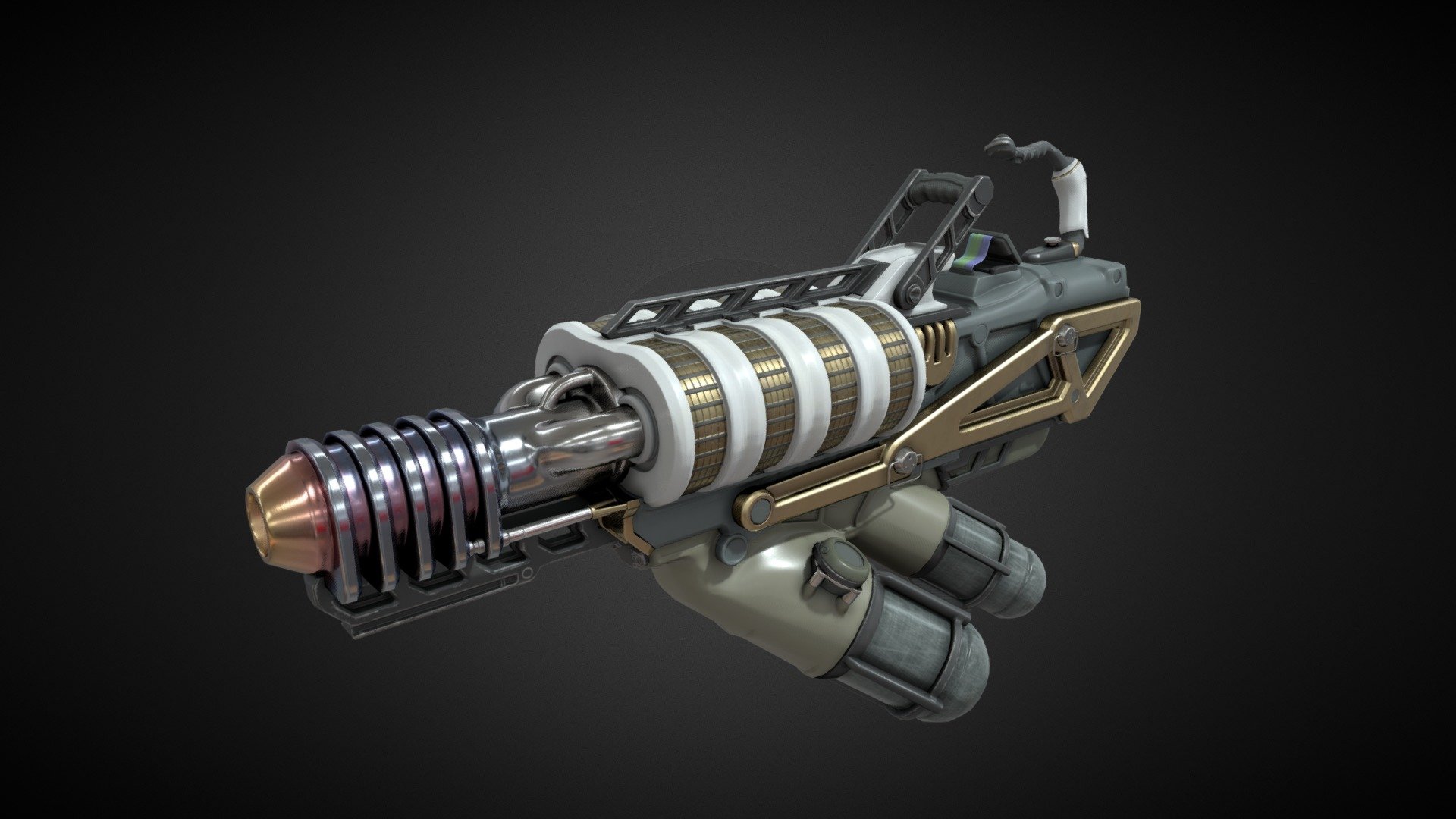 BLASTER - 3D model by konradvancakenberghe [77ea29f] - Sketchfab