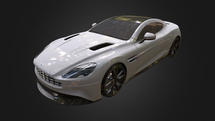 Aston Martin AM 310 Vanquish 3D Model