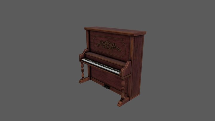 Piano 3D Model