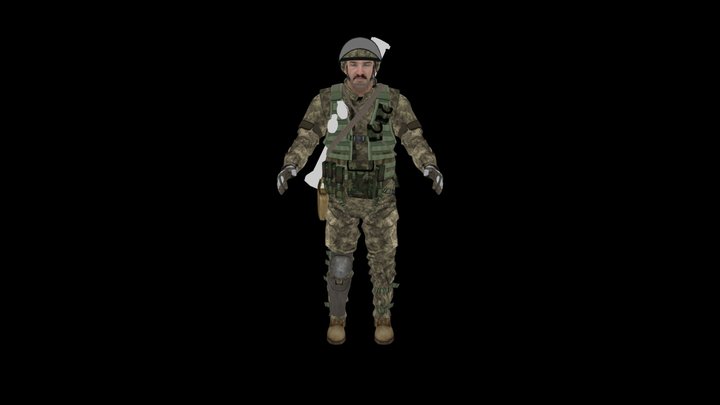 Battlefield Bad Compandy 2 US Demolition – Modello 3D gratuito STL