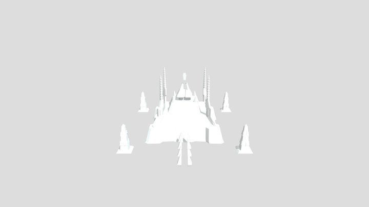 Shrine 3D Model