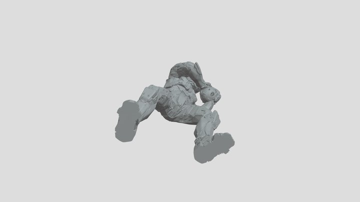 Spartan Grifball Ball carrier 3D Model