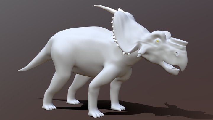 Achelousaurus- Dinosaur 3D Model