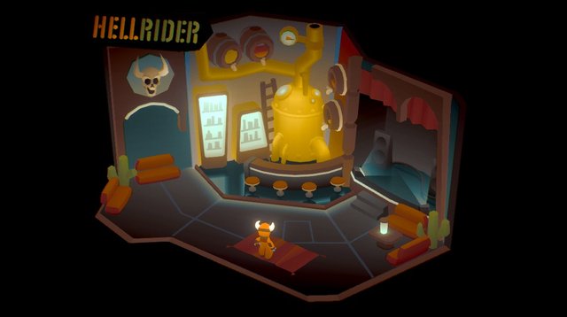 Hellrider II Tavern 3D Model