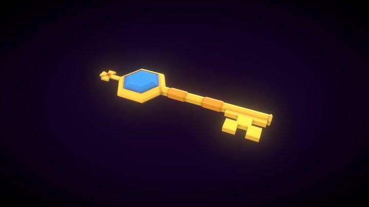 Key [LowPoly] 3D Model